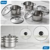 4pcs Adjustable Universal Pot Lid Holder Organizer, Pan Lids Organizers