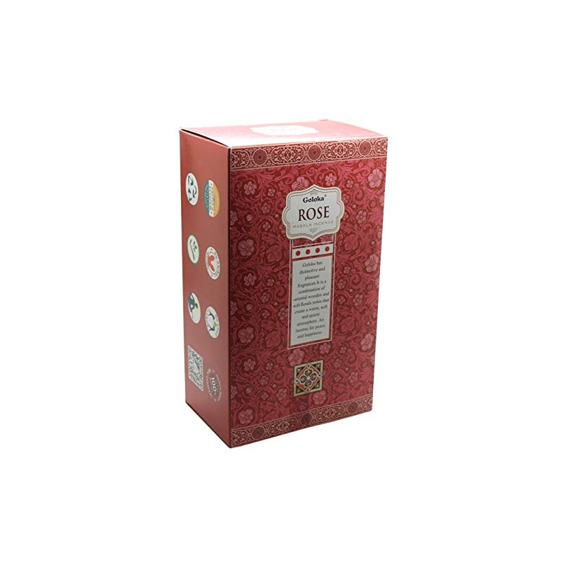GOLOKA - Masala Incense - 180 Grams (Rose)