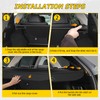 AUXMART for Subaru Outback Cargo Cover 2015 2016 2017 2018