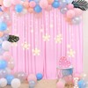 10ft x 7ft Pink Backdrop Curtain for Parties Light Pink