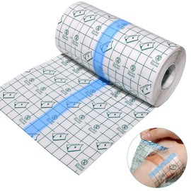 Tattoo Aftercare Waterproof Bandages 6"x5 Yard Second Skin Bandage Tattoo Cover Up Tape for Faster Tattoo Healing Recovery and Skin Care Protection Waterproof Bandage Transparent Film