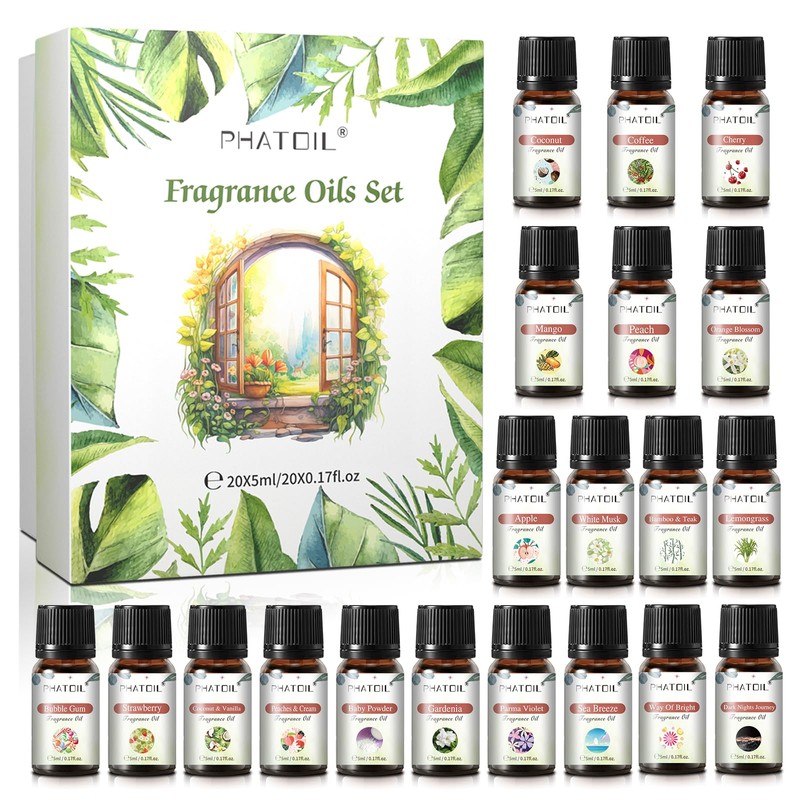 PHATOIL PHATOIL Indian Sandalwood Essential Oil and PHATOIL 20 Pcs