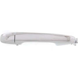 KarParts360 for Subaru XV Crosstrek 2013 2014 2015 Exterior Door Handle Rear, Driver OR Passenger Side Chrome | Trim:All Submodels