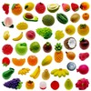 Cayway 48 Pz Mini Frutta in Resina, Mini Modelli di