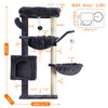 Heybly Cat Tree, 39.4 Inches Tower Condo with Scratching Post,
