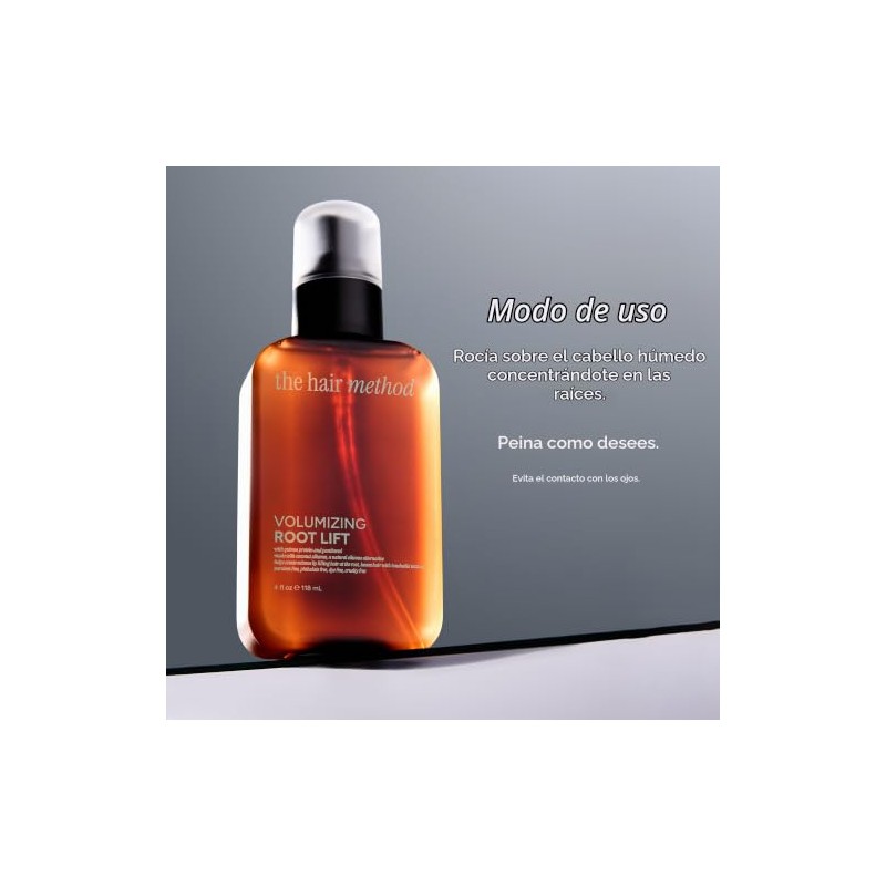 THE HAIR METHOD, Tratamiento Root Lift, Volumen, Nutrición con Quinoa,