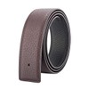 Vatee's Reversible Genuine Leather Belt Without Buckle for Men Replacement