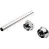 Premium 1 5/16 Inch Diameter Round Wardrobe Tube Closet Rod