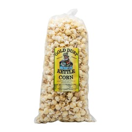 Gold Dust Kettle Corn | Kettle Corn | Sweet and Salty Kettle Corn Popcorn | Non GMO | Fresh Popped Popcorn | Kettle Popcorn | Made in Nebraska | 8 oz Bag | 2 Pack
