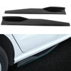 2Pcs Universal Side Skirt Rocker Splitters Lip Winglet Wing Diffuser