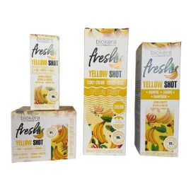 Yellow Shot Curly Shampoo  Mascarilla  Curly Cream  Serum                                                                                             