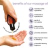 Pure World Tranquil Touch Massage Oil 100ml – Natural With