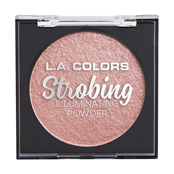 L.A. COLORS Strobing Illuminating Powder, Sunset Shine, 1 Ounce, CSP257