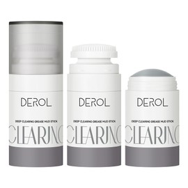 Deep Cleansing Mud Mask Stick - 45g Large Capacity with Silicone Brush Head - Remove Oil, Cleanse Pores, Refresh Skin - Blackhead Removal, Pore Minimizing