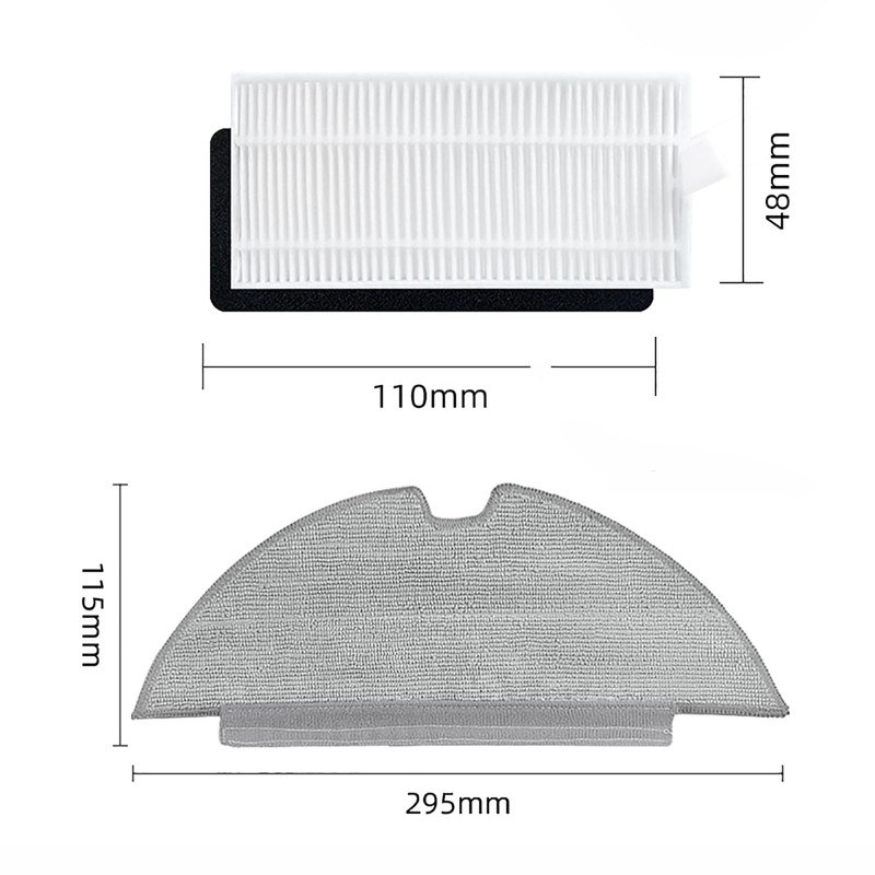 HMHAMA Vacuum Replacement Kits for Eufy RoboVac L35 Robot Vacuum,