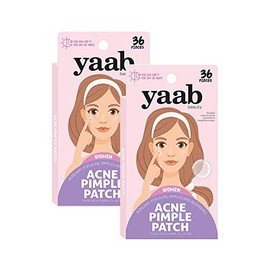 Republic Cosmetics - Yaab Beauty Paquete de 2 Cajas de Parches para el Acné para Mujer con 36 Piezas