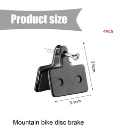 Bicycle brake pads, long service life, brake pads, disc brake, for resin semi-metallic bicycle brake pads, brake shoes, brake disc, bicycle brake pads, bicycle brake, bicycles, disc brake pads