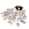 WE Games Mexican Train Dominoes, Double Twelve - Premium Ivory