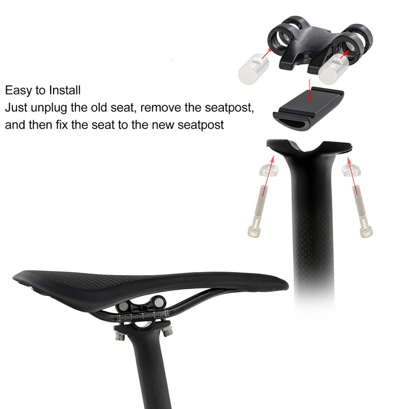 Carbon Bike Seatpost 30.8 X 400mm Ultralight Replacement Bike Seat