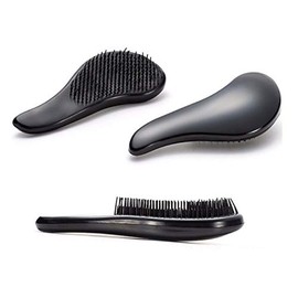 KIRALOVE Hair Brush for Hair - Shaker Tin - Tangle - Gift Idea - Women - Girls - Black