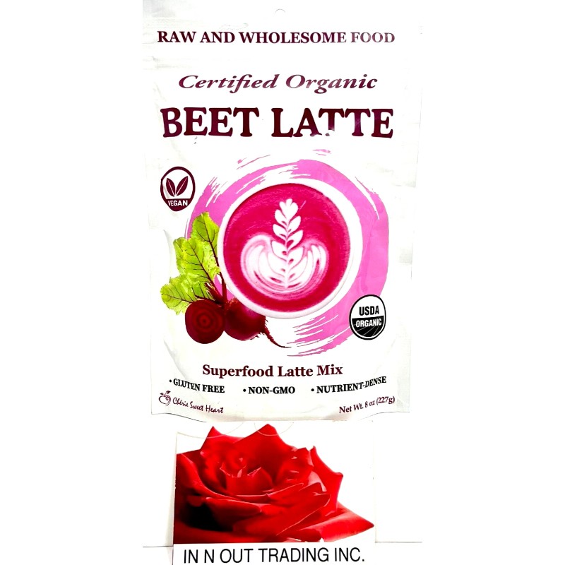 Cherie Sweet Heart Certified Organic Beet Latte 8 oz~1/14/2027