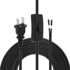 RTNLIT 8FT Lamp Cord with On/Off Button Switch and Polarized