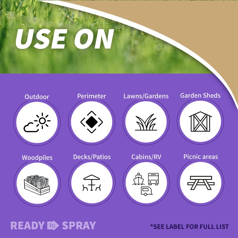 Bonide Repels-All Animal Repellent, 32 oz Ready-to-Spray Outdoor Pest Garden