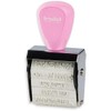 Trodat 1129 Creative Mini Stamp Pink, Nice Messages, for Creative