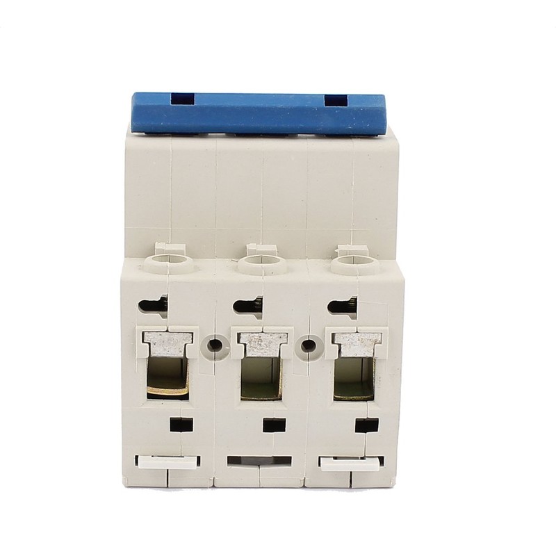 uxcell DZ47-63 C63 AC 400V 63A 3 Pole Overload Protection
