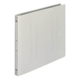 Kokuyo flat file PP Cover Resin Binding Hardware 2 Hole A4 150 Sheets Accommodate Pink Flat – h10p Parent , grays