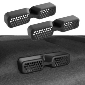 Maxzina Under Seat Vent Deflectors Compatible with 2023-2025 Honda Pilot Rear Air Conditioning Vent Cover Plug-in Rear Floor AC Vent Filter Cooler Summer Air Vent Extension for 2024 Pilot Accessories