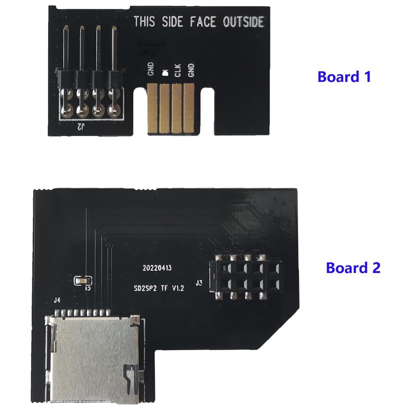Hyamass NGC GameCube SD2SP2 PRO Adapter, SDLoad SDL Micro SD