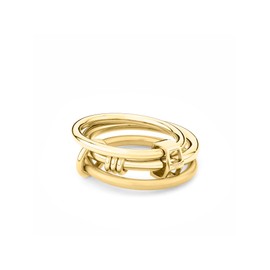 Liebeskind Ring LJ-1427-R-58 Stainless Steel in Gold, Stainless Steel