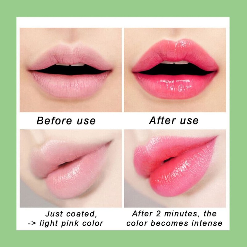 5 Pack Aloe Vera Color Changing Lipstick, 24 Hours Long