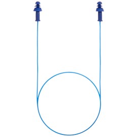 UVEX 2111247 Ear Plugs with Wobex Whisper Plus Detectable, Cord, 1 Pair