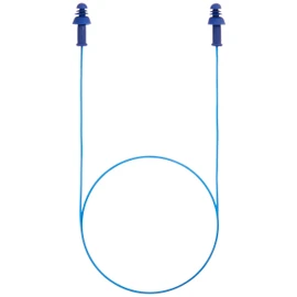 UVEX 2111247 Ear Plugs with Wobex Whisper Plus Detectable, Cord, 1 Pair