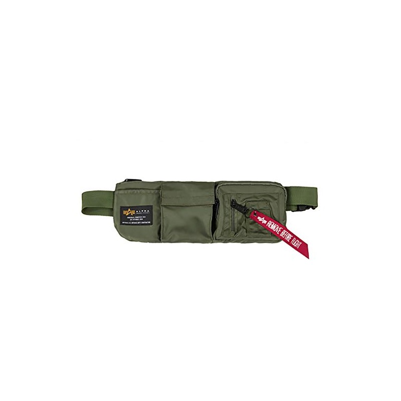 ALPHA INDUSTRIES Unisex Crew Utility Bag Shoulder, Sage-green, Classic