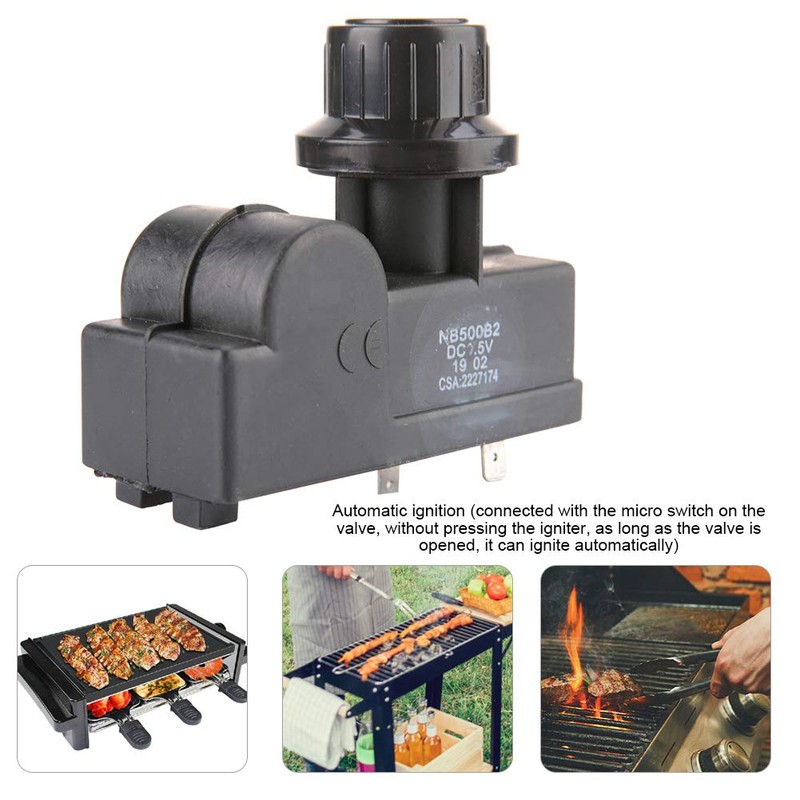 Qcwwy Electronic Spark Generator, High Frequency BBQ Grill Igniter Kit