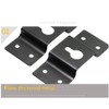 Fahgaer Speaker Wall Mount Bracket Ceiling Stand Clamp Surround Speaker