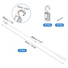 uxcell 2Pcs 17" Blinds Wand Replacement, Fiberglass Blinds Tilt Wand
