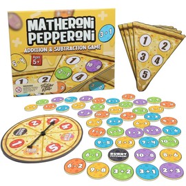Pidoko Kids Matheroni Pepperoni | Math Games for Kids Ages 5+ | Addition and Subtraction Game