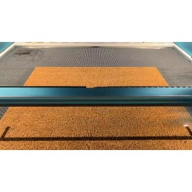 Nonslip Coir Mat, Go Home Spanish Como Chingas Doormat for Front Door 17 x 30 In