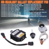 Slakerbe 2PCS Xenon HID Headlight Ballast with Igniter & D2S