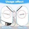 SGERUFZ 100 pieces end sleeves, bicycle end cap, end sleeve,
