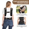 TOFFCAEA Baby Carrier - Ergonomic, Easy to Carry, Pure Cotton,