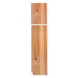 Quicklock RTA (Ready-to-Assemble) | Base Kitchen Cabinets - Shaker Style | Made in America | Soft Close Hardware (Rustic Hickory, .25"X23.25"X84" Right End Panel)