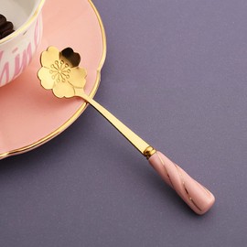 STOBAZA 4.5 Inch Coffee Spoons Set, Stainless Steel Teaspoons of Demitasse Dessert Scoop, for Stirring Espresso Tea, Dishwasher Safe