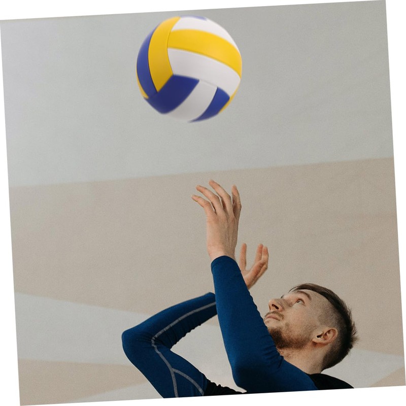 Kisangel Training Volleyball 2 Pack Soft Indoor Volleyball Machine Stitching