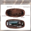 Doxo Ultra-Soft Satin Purse Organizer Insert for Hermes Kelly 25,
