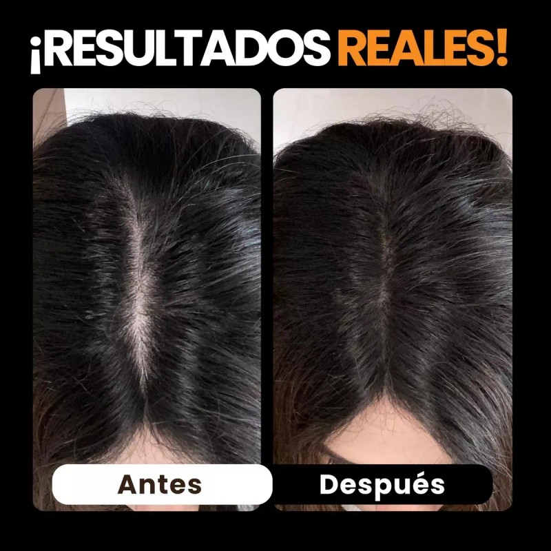 Polvo Cosmético Para Fibra Capilar De Color Negro Y Marrón